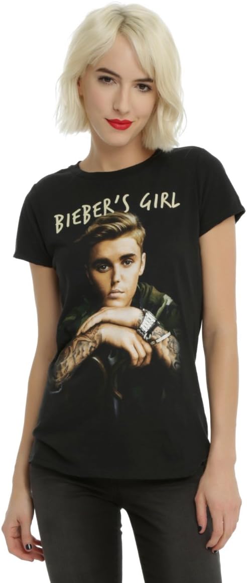 Hot Topic Justin Bieber Bieber's Girl Girls T-Shirt