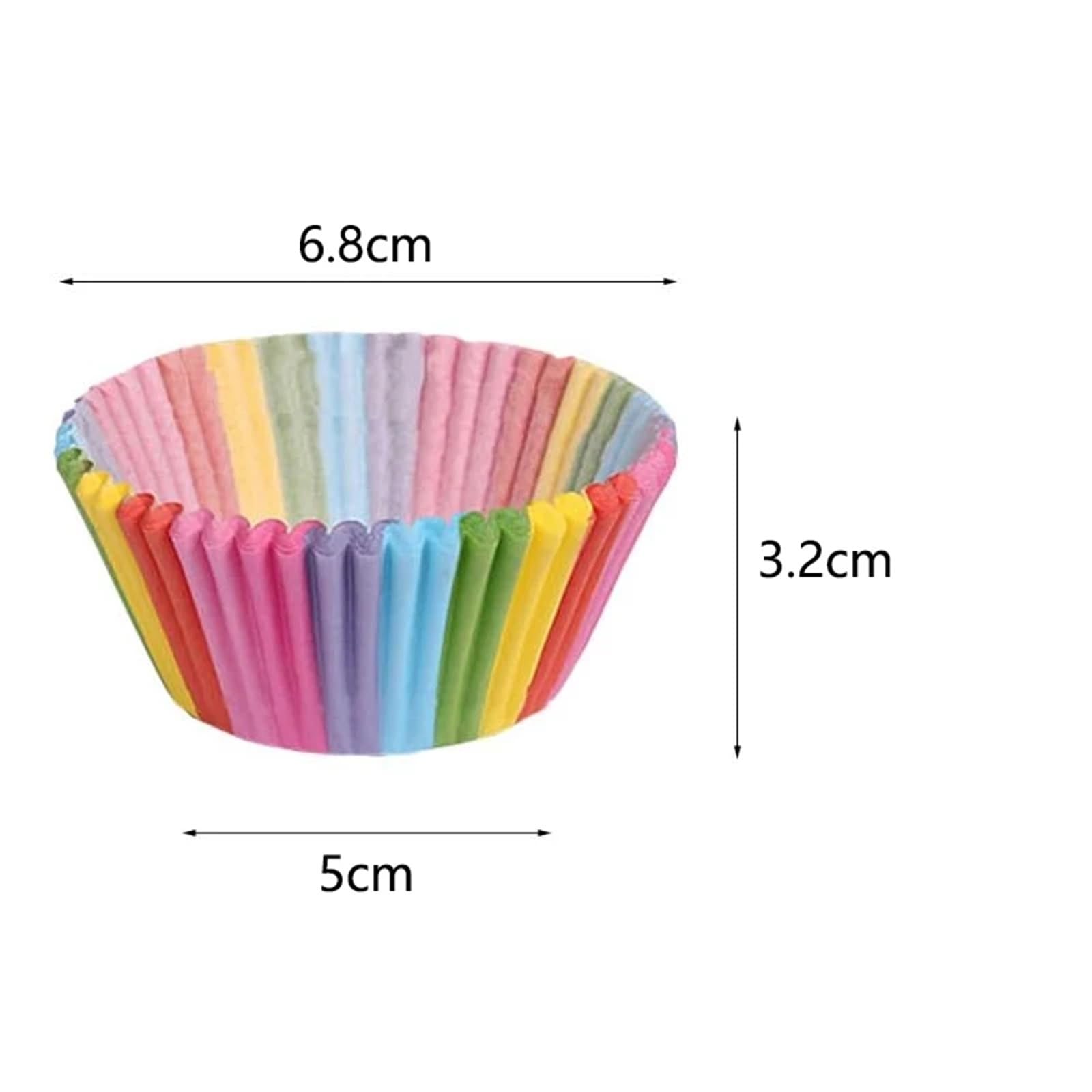Gobelets en papier for gâteaux, Mini doublure de Cupcake, boîte à muffins cuisson, moules plateau, outils pâtisserie cuisine, 100/1000 pièces(Pink 1000pcs)