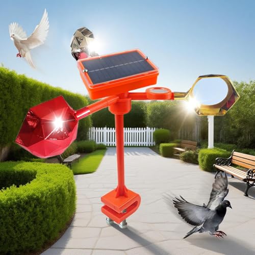 Effaroucheur oiseaux pour toit et balcon avec alarme ajustable - 3