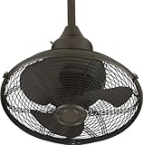 Fanimation Extraordinaire - 18 inch - Oil-Rubbed Bronze with Wall Control - OF110OB
