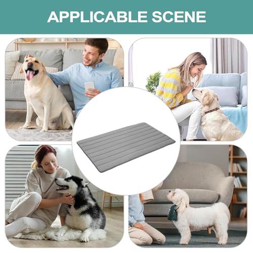 Tapis de refroidissement pour chien antidérapant et lit cage chat