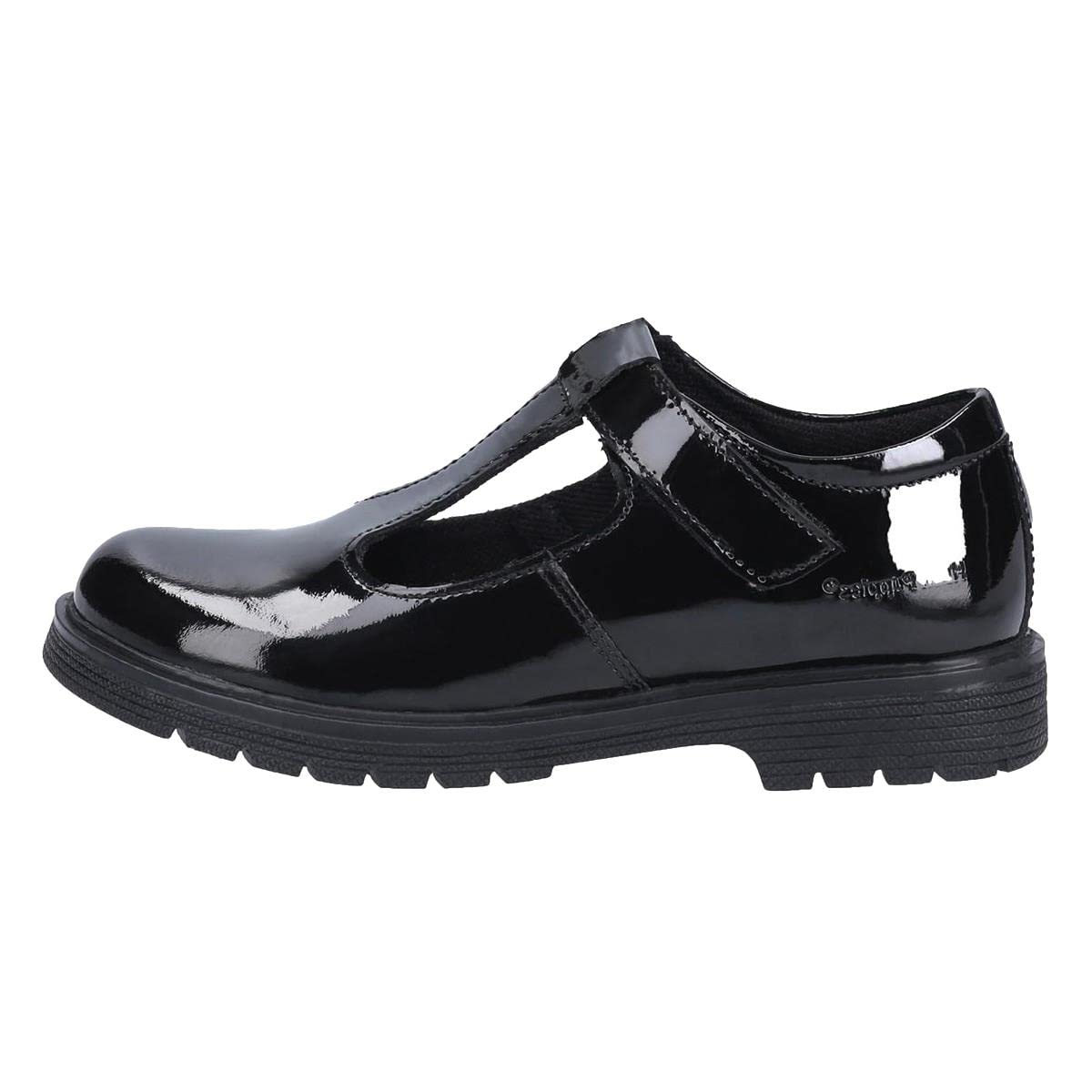 Hush Puppies - Girl's - T-Bar Shoes - Infant 11 - Black - Leather