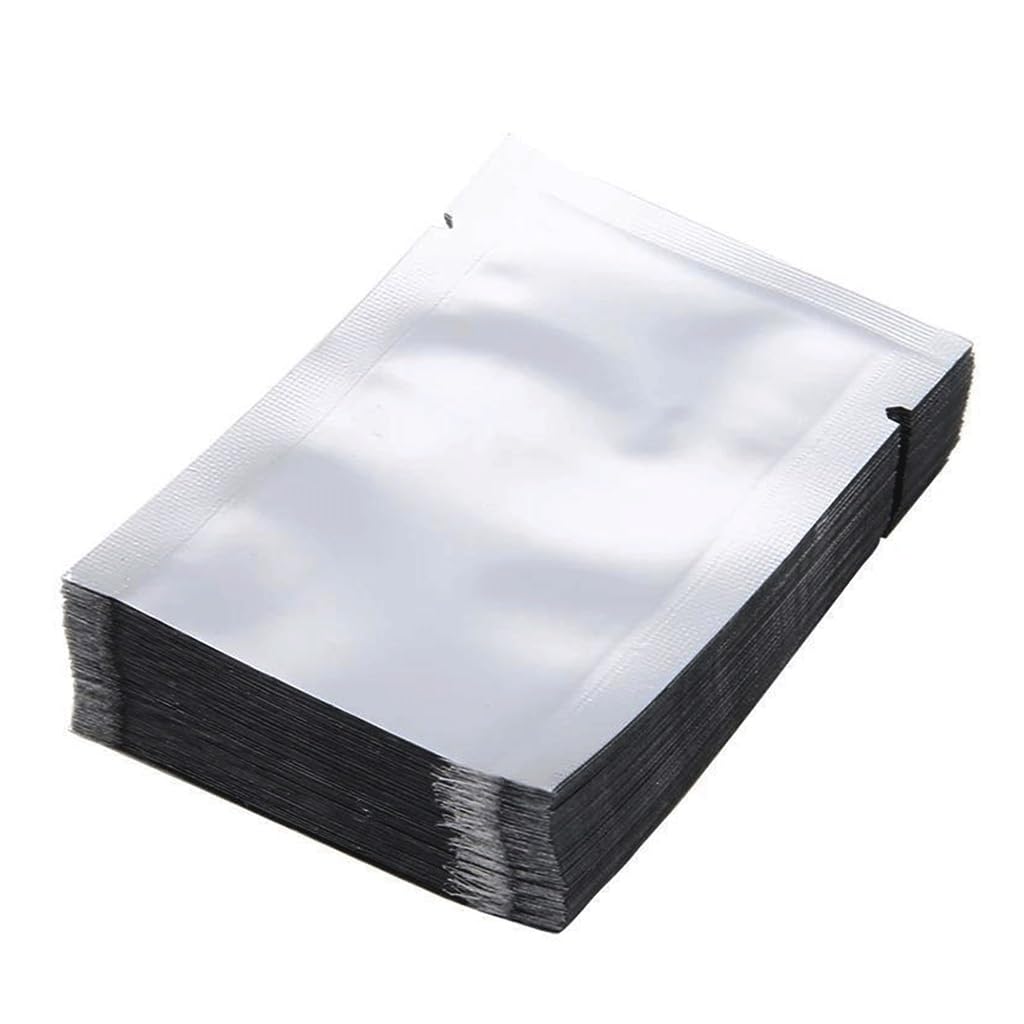 100pcs Storage Bags Aluminium Foil Sealer Pouches Bags(9X13CM)