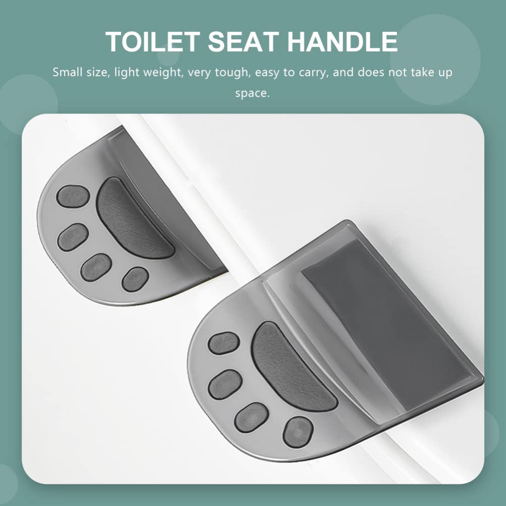 FOMIYES 6 Pack Toilet Seat Cover Lifter Made of Material Simple Design for Easy Use Suitable for Home Hotel Dorm
