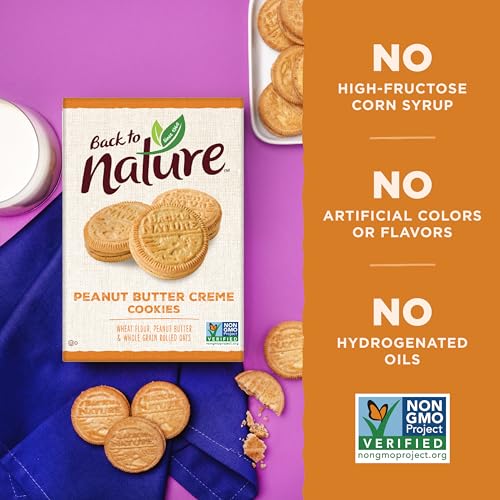 Back To Nature 1000022806 Peanut Butter Creme Sandwich Cookies thumb #3