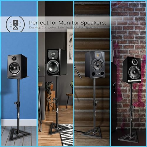 Pyle PSTND35.5 Speaker Stand Pair Of Sound thumb #4