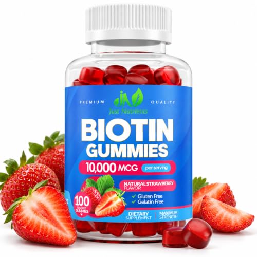 Just Nutrients Maximum Strength Biotin Gummies