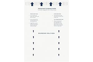 Scanner Cleaning Sheets for Laser & Inkjet Printers