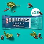 CLIF BUILDERS Protein Bars - Chocolatey Mint - 20g Plant Based Protein - Gluten Free - Non-GMO - Low Glycemic - No Artificial Sweeteners - 2.4 oz. (12 Pack) - Image 5