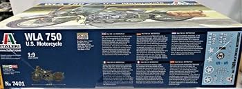 Amazon | 【イタレリ】1/9 アメリカ軍 軍用バイク WLA 750 (軍用 単車