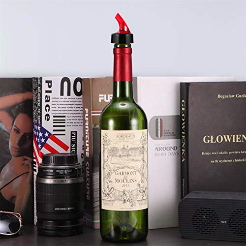 Hemoton 12 Stks Automatische Gemeten Fles Schenker Quick Shot Geest Maatregel Schenker Dranken Wijn Cocktail Dispenser… - Image 5