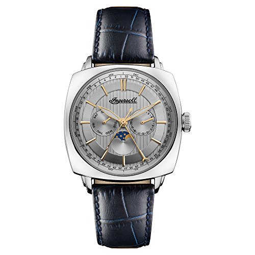 Preisvergleich Produktbild Ingersoll Herren Datum klassisch Quarz Uhr mit Leder Armband I04101