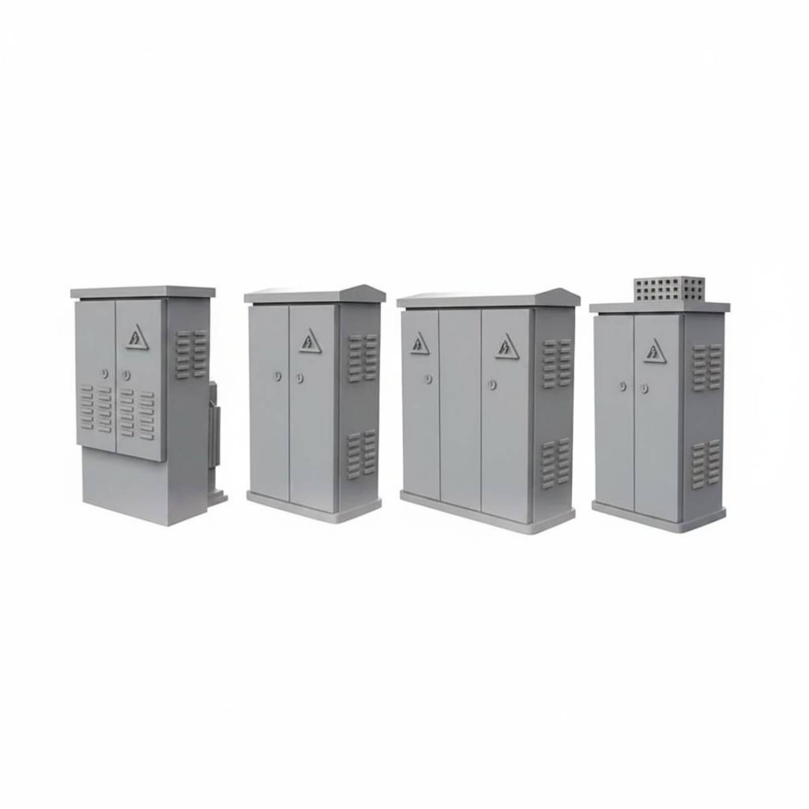4 Pieces Power Box Unpainted Electrical Box Model Disassembled Electrical Cabinet 1-120|Business & Industrial| Electrical & Test Equipment| Electrical Supply Equipment| Enclosures, Panels-image-24