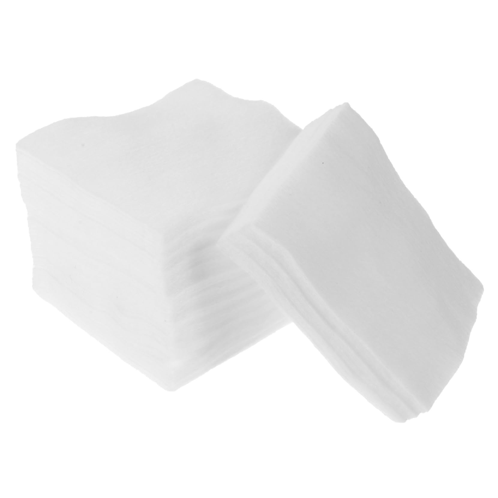 Beatifufu Three Layers Disposable Cotton Pads Large Size for Makeup Facial Cleaning