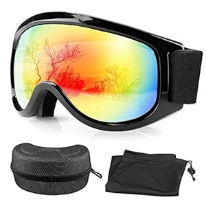 Migimi Skibrille Ski Goggles UV Schutz Brillenträger Snowboard Brille