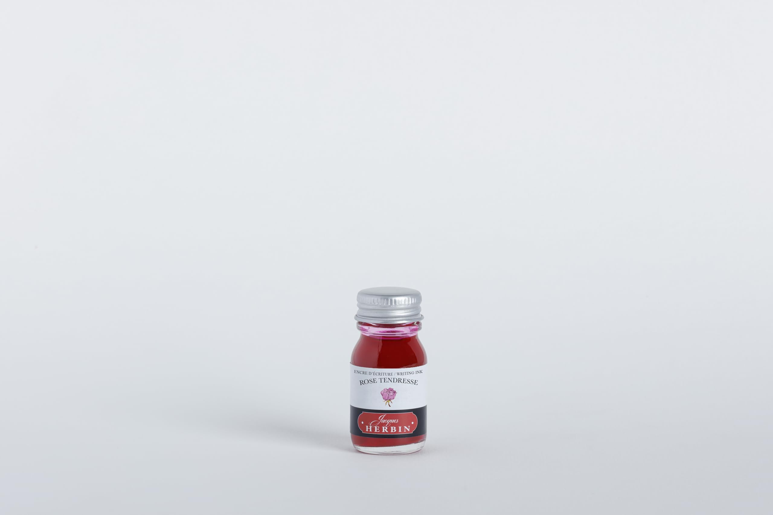 Jacques Herbin 11561T, Writing and drawing ink, Fountain pens and rollerballs, Rose tendresse/ Tender Pink colour, 10 ml - Image 3