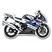 Price comparison product image 2 x 20cm/200mm Suzuki GSXR Motorcycle Vinyl Sticker Decal Laptop Travel Luggage Car Bike Sign Fun #6302
