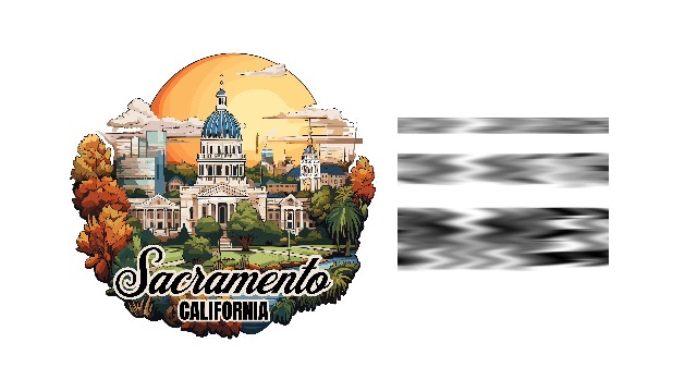 Amazon.com: Sacramento California Sticker 4 Inch Travel Souvenir