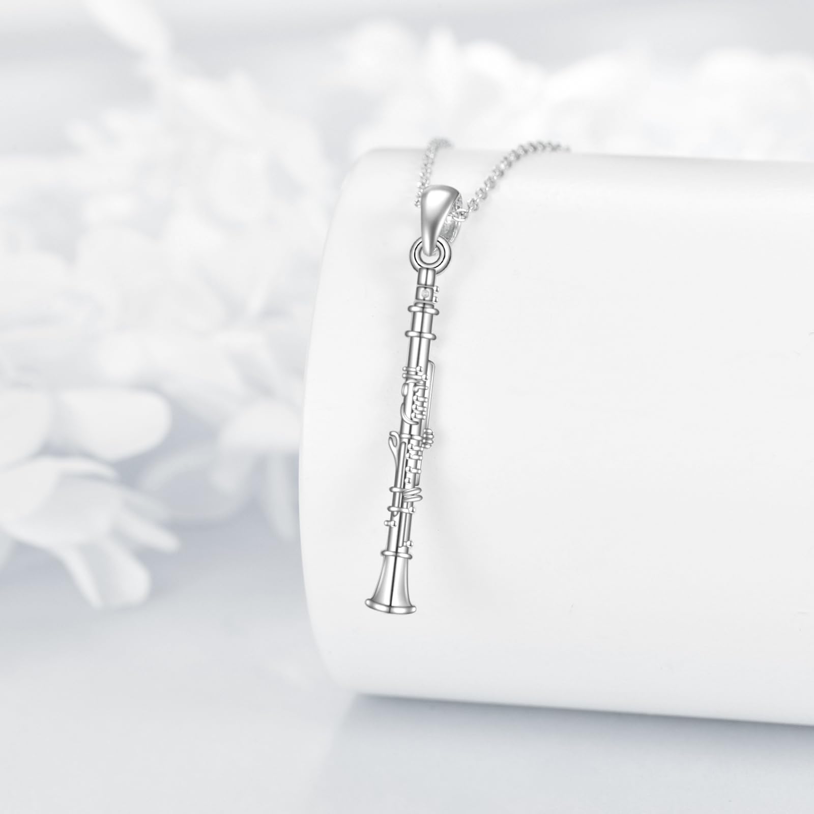 YFN Collana con ciondolo a forma di strumento musicale, in argento Sterling 925, idea regalo per uomo e donna