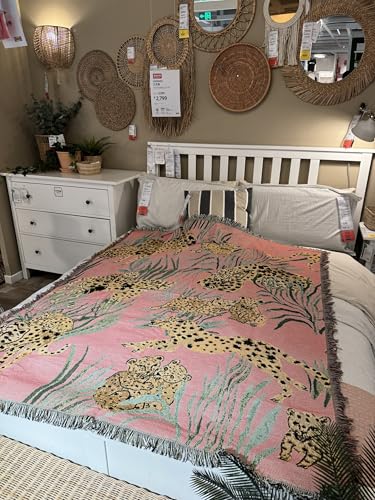 Peel Forest �s���N �`�[�^�[, �A�����J���G�� �^�C�K�[ �}���`�J�o�[ ���O �u�����P�b�g ������� �C �x�b�h�J�o�[130X160cm�c�c