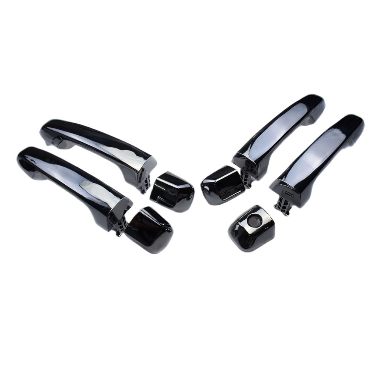 CGMIBOZ Chrome Outer Door Handle 69210-60100-C0 69210-60100 for Toyota 4Runner for Lexus GX460 2010-2018(4PCS)