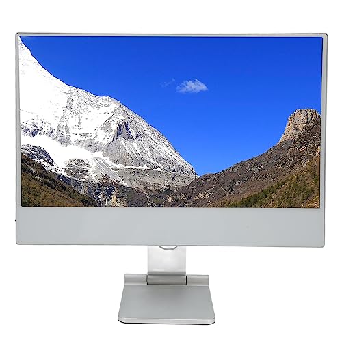 Goshyda Tragbarer 16-Zoll-Monitor, 1920 X 1080 HD 10-Punkt-Touchscreen, HDMI Typ C, Großer Betrachtungswinkel, Magnetischer Ständer, Laptop-Monitor für Andriod für OS X (EU-Stecker)