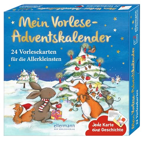 Mein Vorlese-Adventskalender: 24 Vorlesekarten für die Allerkleinsten
