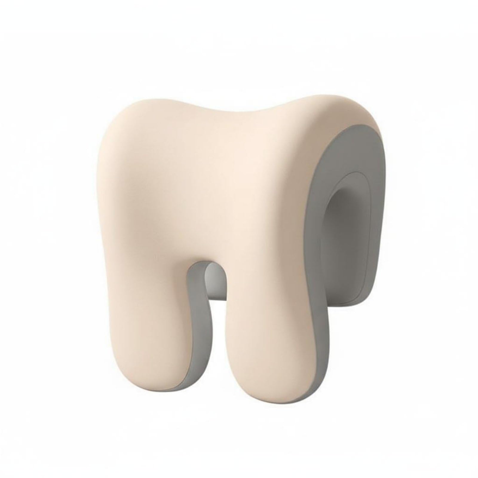 MERISHOPP Office Rest Pillow Multi-Position Use Desk Sleeping Pillow Viscoelastic Foam Desk Pad Multifunctional Design for Students, Beige Gray-image-26