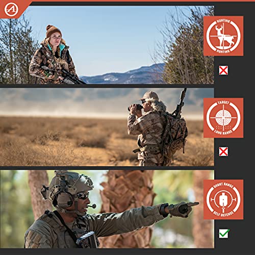 Athlon 215025 Talos Btr 1-4X24 Direct Dial Fixed Riflescope, Black #TOP5