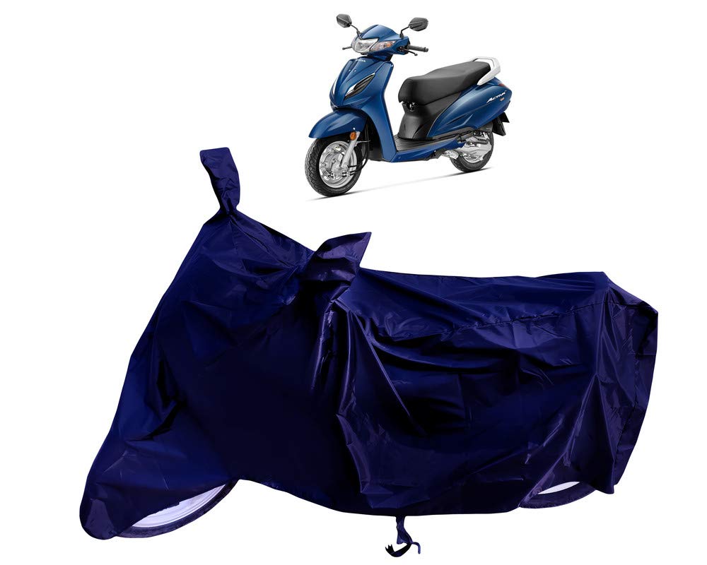 VVM ZEXSHIKAZOL Honda Activa 3G Scooty Cover Waterproof & Dustproof - Heavy Duty - Thick Stuff Quality - Two Wheeler Body Cover Waterproof Full Size (Navy Blue Premium Waterproof)