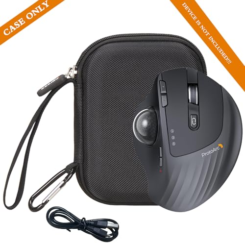 Funda rígida ProtoArc Trackball Aproca para ratón inalámbrico y accesorios 5