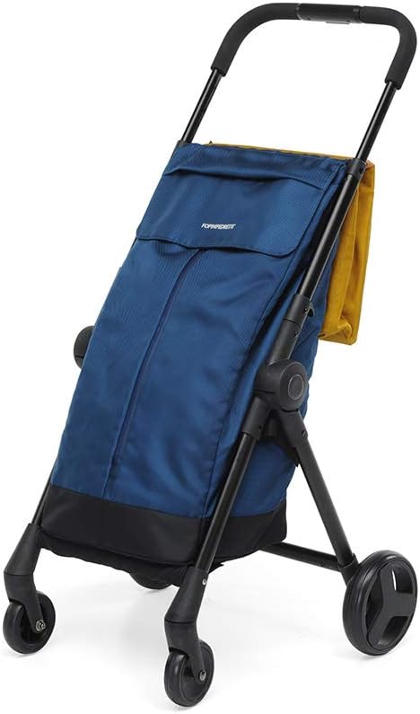 Go Fast Ocean Folding Shopping Trolley, standard size