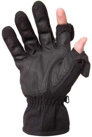 Freehands Ladies Stretch Gloves, Medium, Black