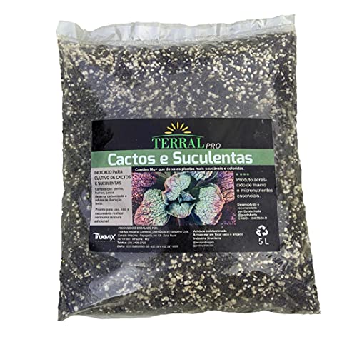 Terral Substrato Profissional para Suculentas 5 Litros