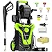 Pressure Washers, 2000W 160Bar High-Pressure 540L/H Flow Rate Jet Washers/Pressure Washers with Adjustable Nozzle & 8m Hose, Electric Power Pressure Washer for Cleaning Cars, Driveways, Patios, Fences