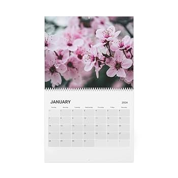 ファイル・バインダー・ケース JPCU Girls Calendar 2024 there is flower JPCU Girls Calendar 2024 there is flower