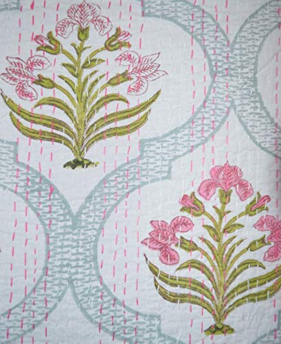 Trapunta patchwork boho, trapunta kantha, trapunte vintage fatte a mano, trapunte boho king size, coperte, copriletto, trapunte hippie in vendita - Italia