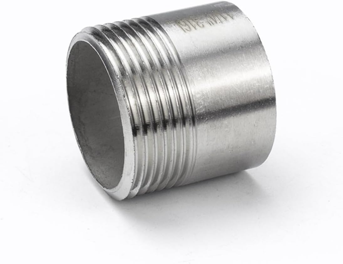 Stainless steel single-ended wire 316L single-ended external wire water pipe single-ended wire external thread external teeth 2 minutes 4 minutes 6 minutes 1 inch joint(G1/2)