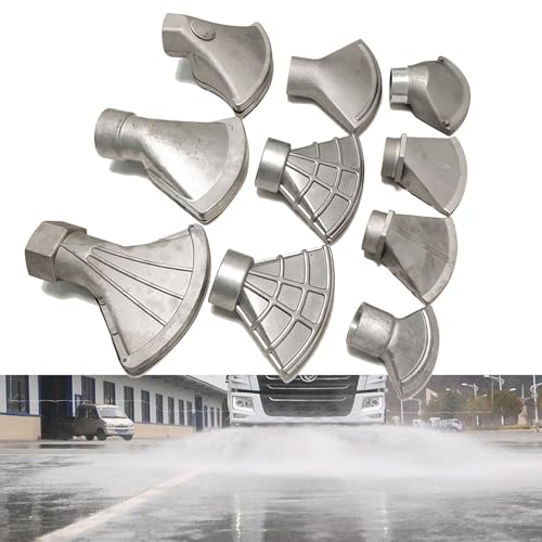 Cabezal aspersor universal de aluminio resistente con rosca interna de 1.5 pulgadas 8