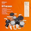 Roland VAD504 V-Drums Acoustic Design Streamlined kit with full-size wood shells.