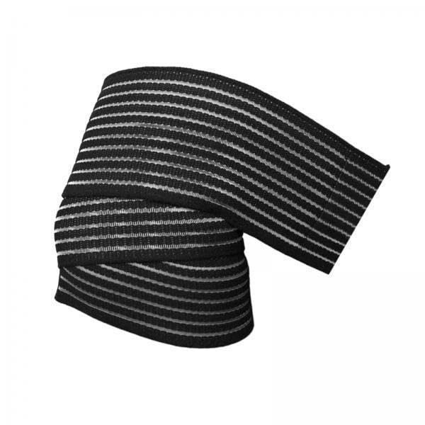 2xElbow Wrap Elastic Elbow Brace for Gym Workout Cross Training Weight Lifting Black-image-28