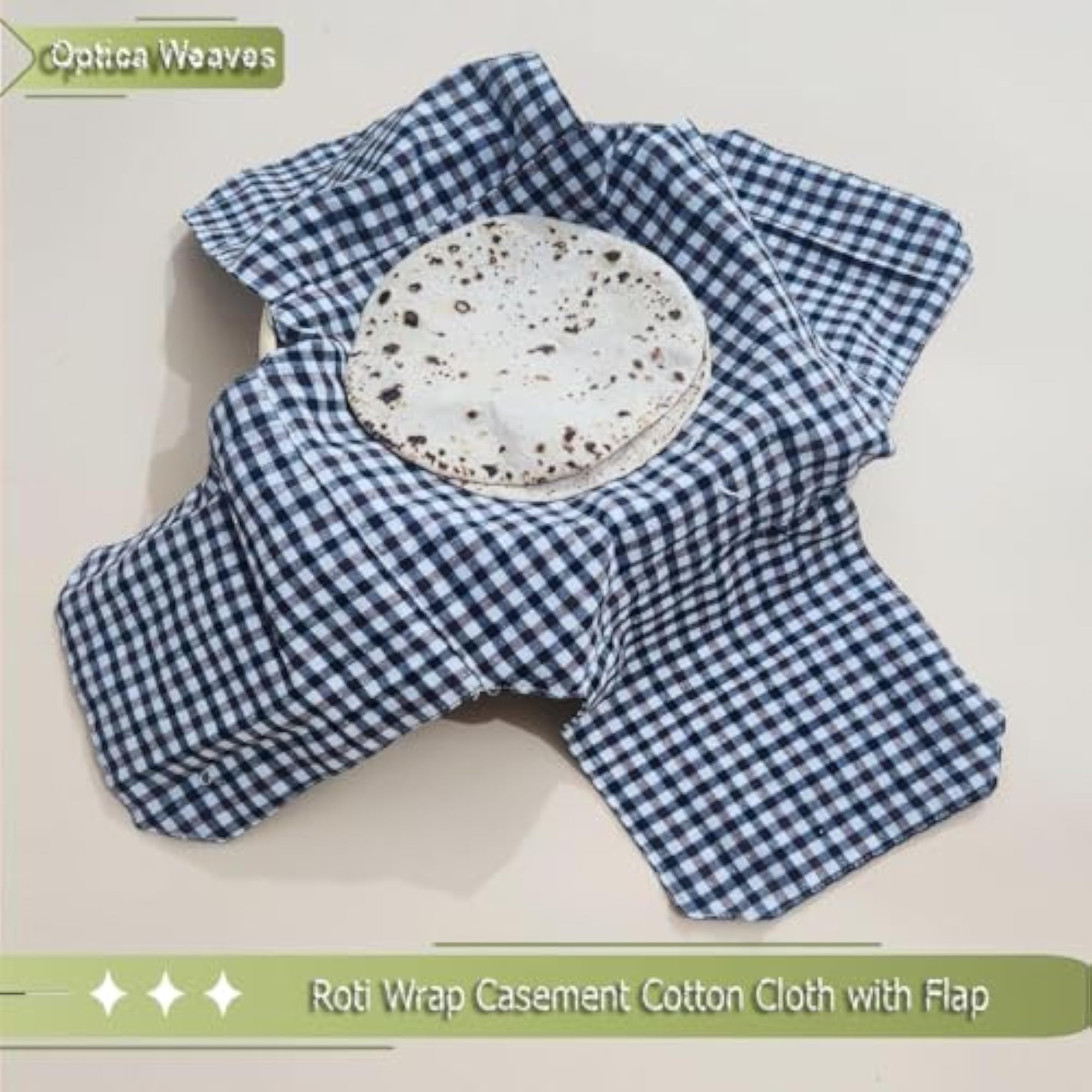 Cotton Double Layer Roti Clothes Wrap