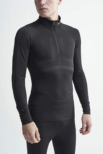 Craft Men's Active Intensity Zip Long Sleeve Base Layer Shirt