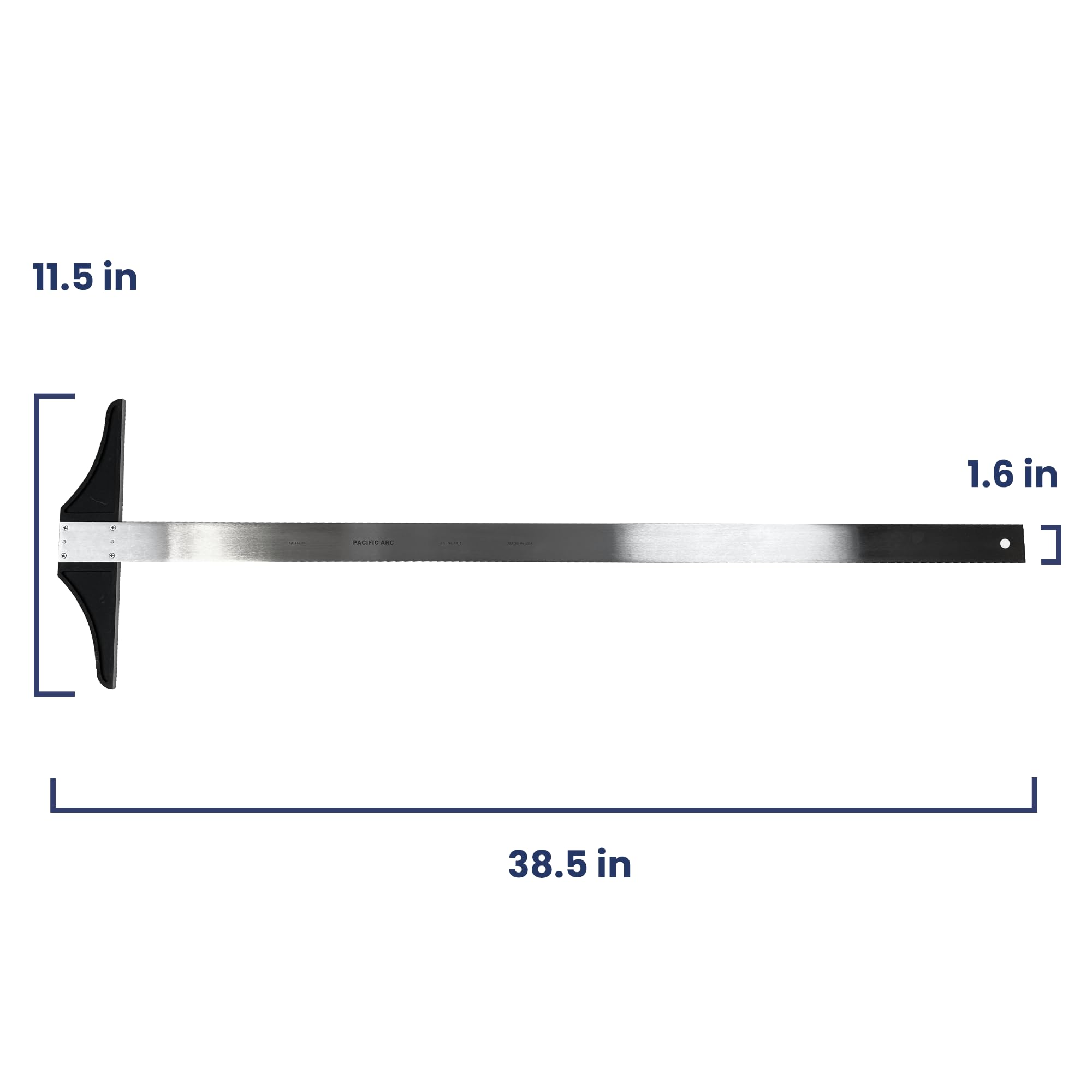 PACIFIC ARC SSTQ36 T-Quadrat Edelstahl 91,4 cm