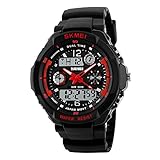 メンズアウトドアスポーツ登山防水電子学生腕時計いくつかスタイルオプション