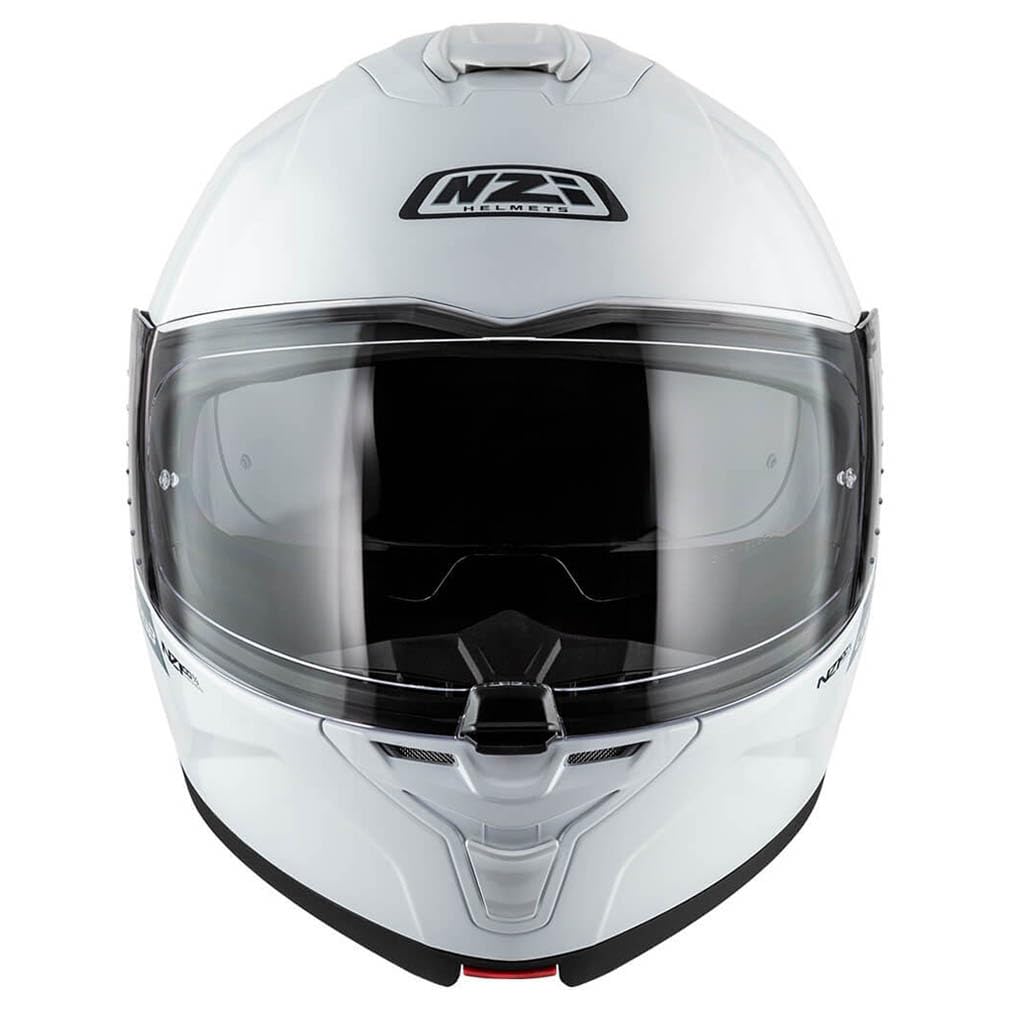 NZI Combi 3 Duo Blanco - Casco de Moto Modular Abatible con Visor Solar - Unisex Hombre y Mujer - Homologado P/J ECE 22.06