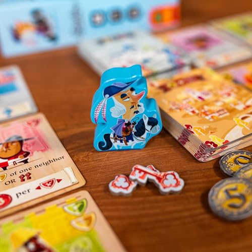 Image of Pandasaurus Games Castle Combo Card Game - Maximize Combos in This Card Placement Strategy Game, Quick Competitive Family Fun for Kids & Adults, Ages 10+, 2-5 Players, 15-30 Minute Playtime