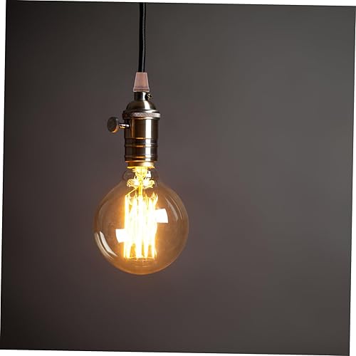 Miniatura 6 de Angoily 12 piezas de lámpara de araña de alambre con hebilla de techo, conectores de cable, cable de luz de agarre, clips de cable de agarre para