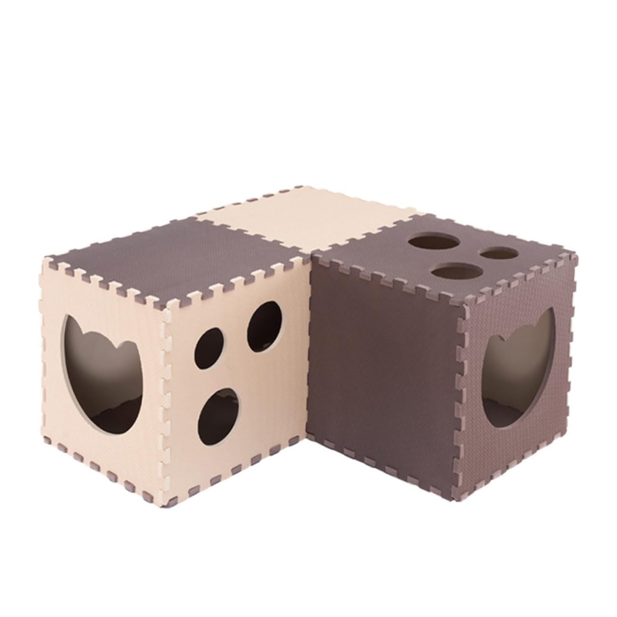 1 Set Tunnel per Resistente All Usura Interattivo per Gattini Design e Attività