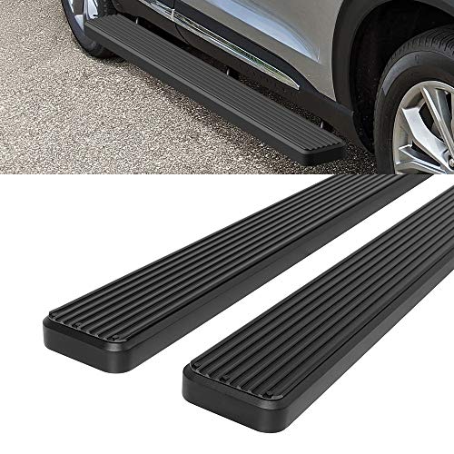 Estribos HD Ridez acero negro 6 pulg Ford Explorer miniatura 4
